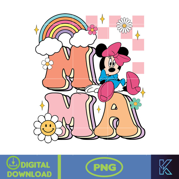 Mama Png, Mouse Mama Png, Mickey Mom Club Png, Retro Cartoon Movie Mama Png, Instant Download.jpg