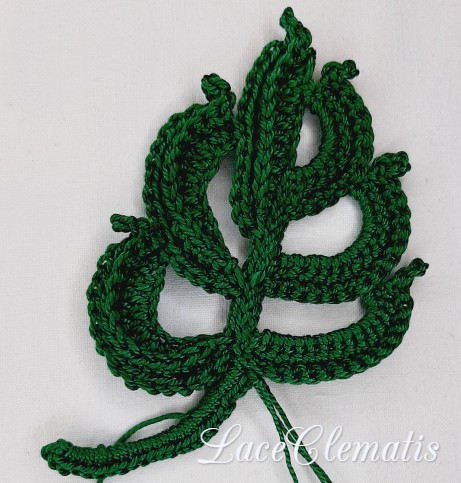 Set of 3 crochet patterns: flowers, leaf. Crochet flower tutorial pdf. Crochet applique patterns Irish Lace.