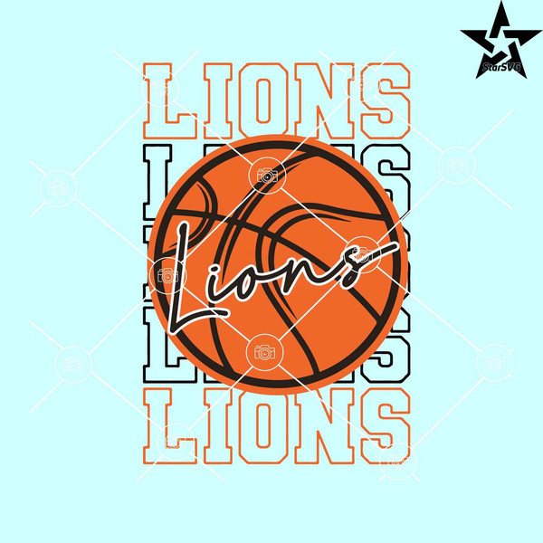Lions Basketball SVG, Stacked Lions Basketball SVG, Lions SVG.jpg