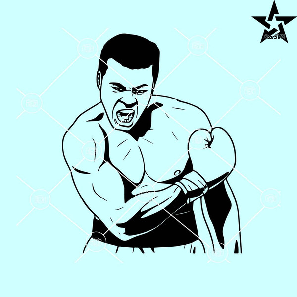 Muhammad Ali SVG, boxing clipart SVG, Cassius Clay SVG.jpg