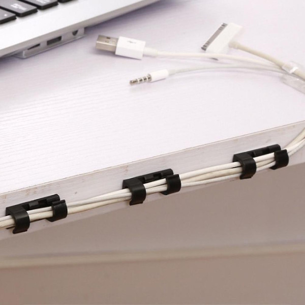 20 Pcs Adhesive Mini Cords Organiser Clips - Inspire Uplift