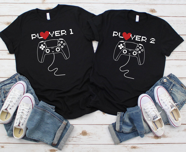 Player Couple PNG Bundle, DIY Funny Couple Shirt, Valentines Day Gifts, His and Hers, Matching Shirts, Couples Gift, Wedding, Anniversary.jpg