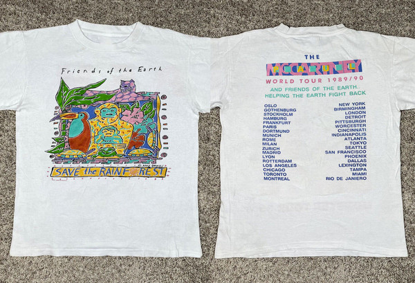 Paul McCartney Friends of the Earth The World Tour 198990 T-Shirt, 90s Paul McCartney Concert shirt, Great Gift for Fans, Halloween Gift.jpg