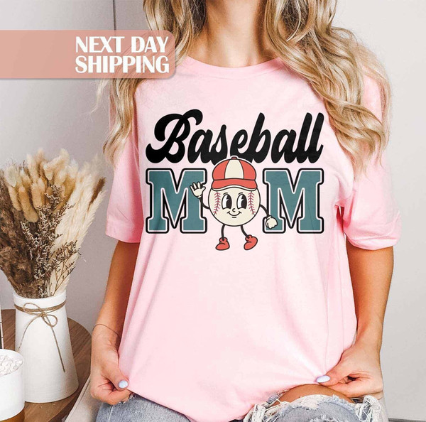Mama Shirt, Baseball Game Day, Sports Mom Shirt, Baseball Mom Gift, Cute Mom Shirt, Game Day Shirts, Baseball Lover, Baseball Mom Shirt.jpg
