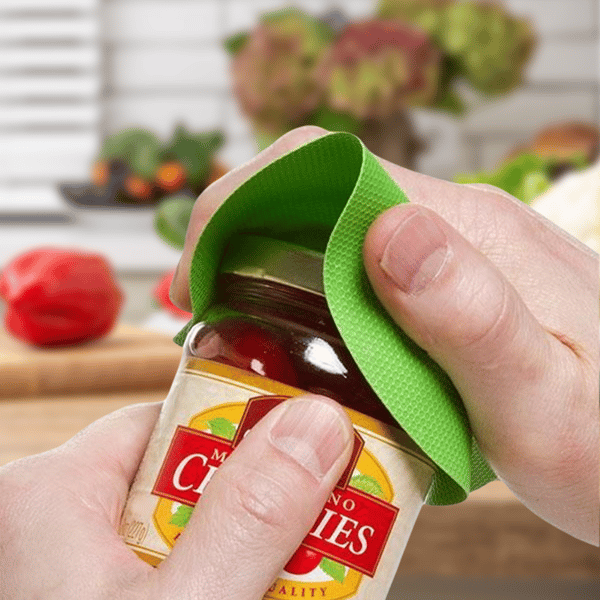 Flexible Jar Opener Gripper Pad Non Slip Rubber Lid Opener Pad