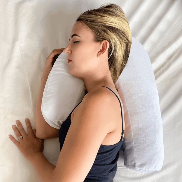 Soft Side Sleeper Pillow With Ear Hole - Inspire Uplift