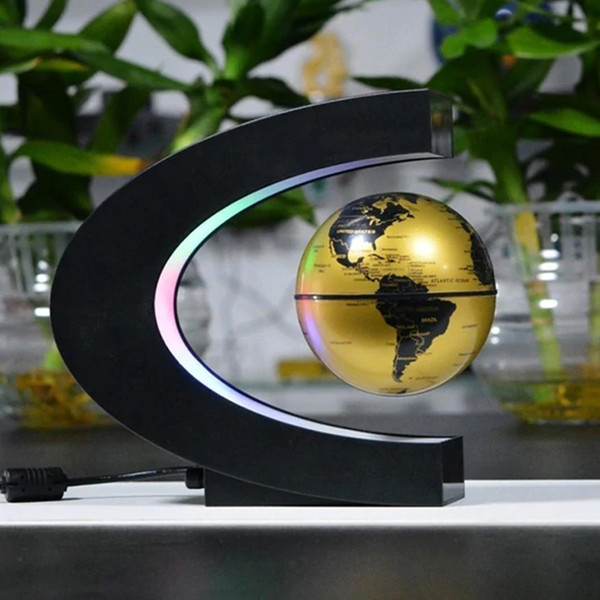LED Night Lights, Globe Night Light, Levitating Globe, Floating Globe, World Map Desk