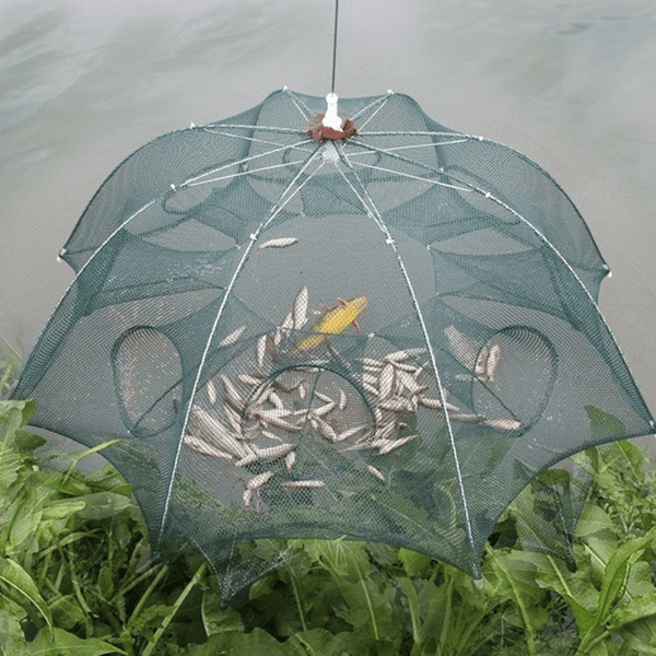 8-Holes Automatic Folded Fishing Trap Net - Inspire Uplift