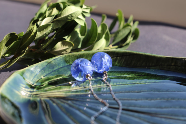 Blue cornflower earrings 1.JPG