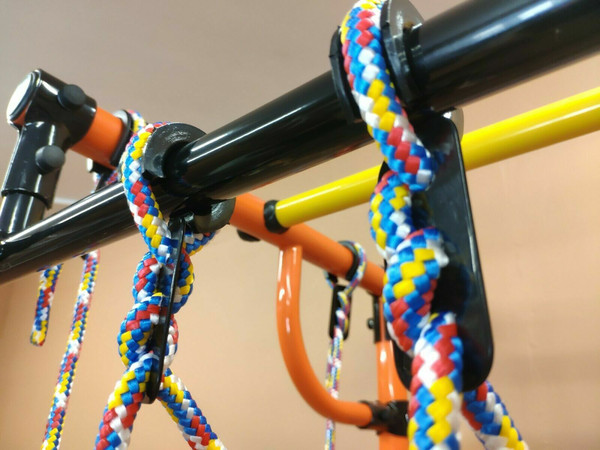 Rope Climbing Ladder For Children Kids Rainbow Swedish wall - Inspire Uplift