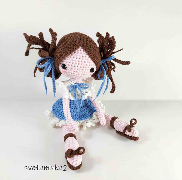 Crochet Amigurumi Cute Stitch Doll rag doll Pattern - Inspire Uplift