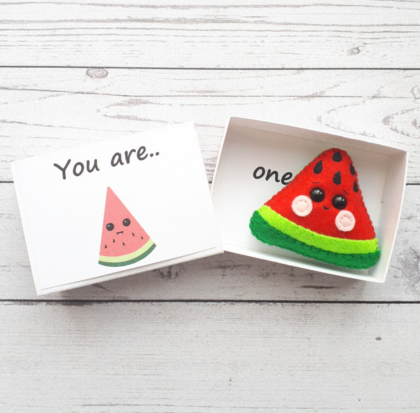 One-in-a-melon-punny-gift
