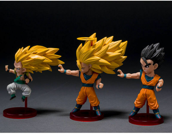 6 pcs Dragon Ball Z Figures Set Super Saiyan Goku Son Vegeta Broly  Christmas