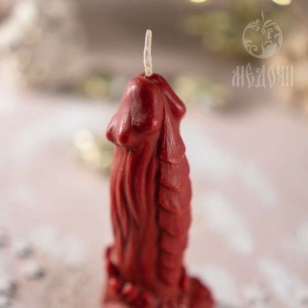 Candle Mold / Resin Mold / Soap Mold : “Draconic dick» - Inspire