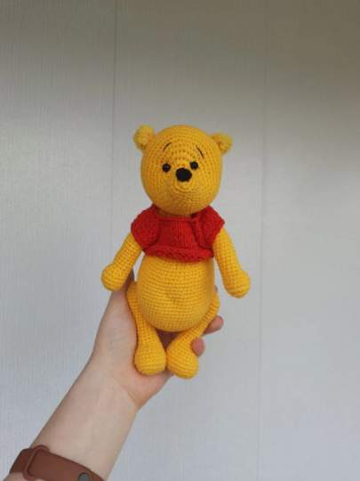 Winnie the Pooh All About Me- Yellow Pooh Bear Stripe (1/4 yd) – My  Handmade Space
