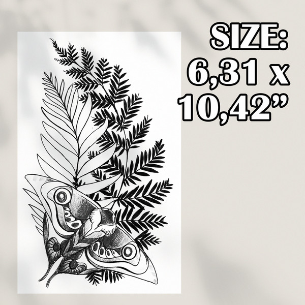 The Last of Us 2 Ellie Temporary Tattoo for Cosplayers, 4 Different Sizes 