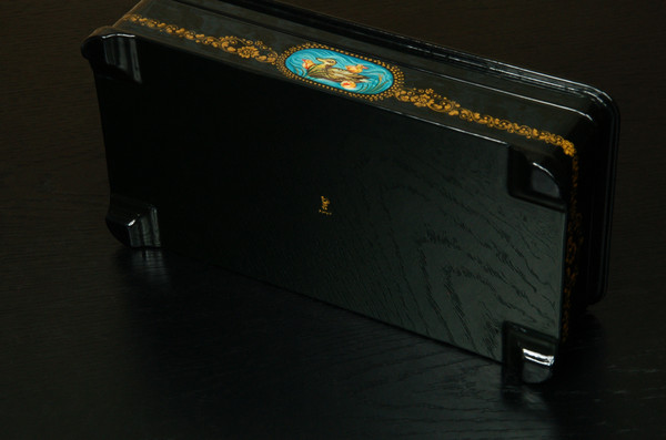 black lacquer miniature box