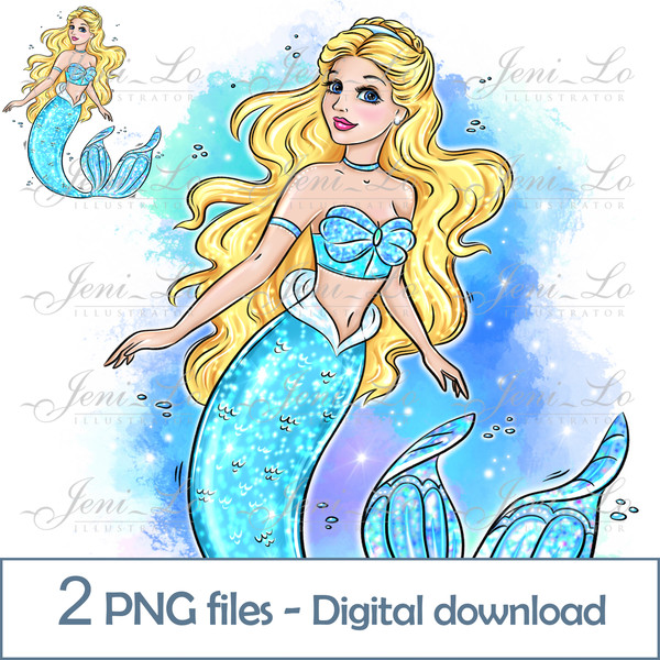 ОБЛОЖКА  Princess Mermaid Cind.jpg
