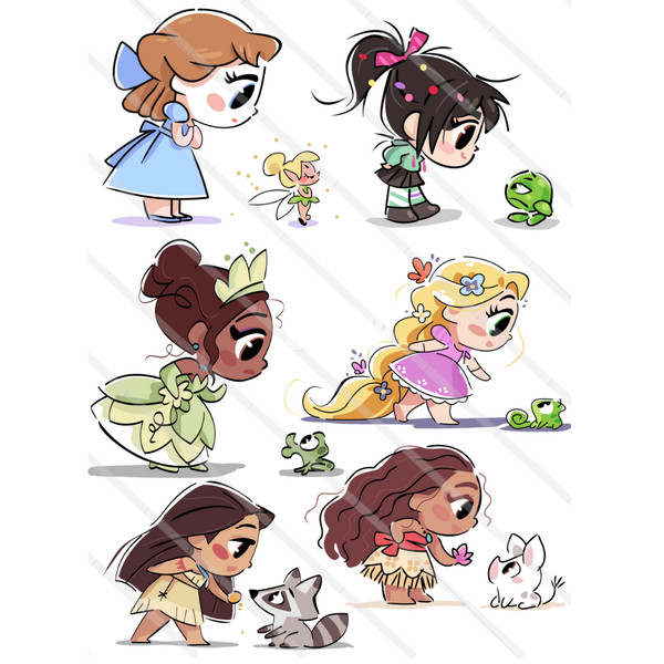 Princess clipart,Baby Little Princess,Princess Cartoon Movie - Inspire ...