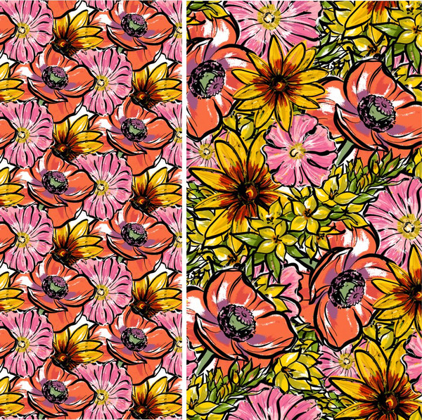 Seamless-pattern-flower-poppy-wallpaper
