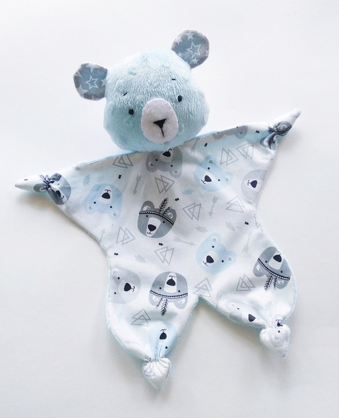 Bear lovey sewing pattern