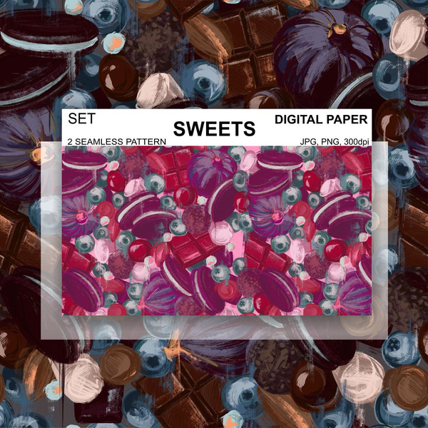 Seamless-Pattern-Chocolate-Candy-Set