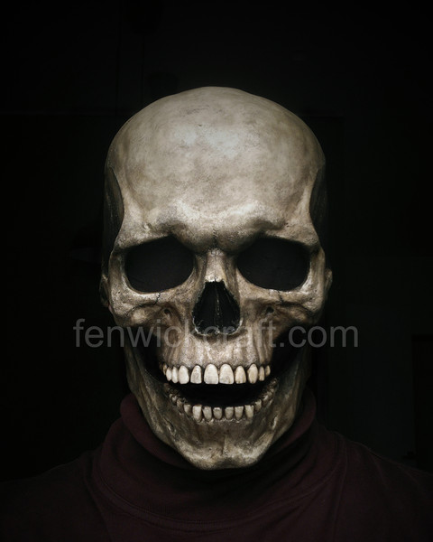 full skull head mask helmet with movable jaw