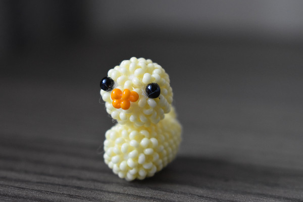 Random Colors Cute Duck Animal Shaped Beads Suitable For - Temu
