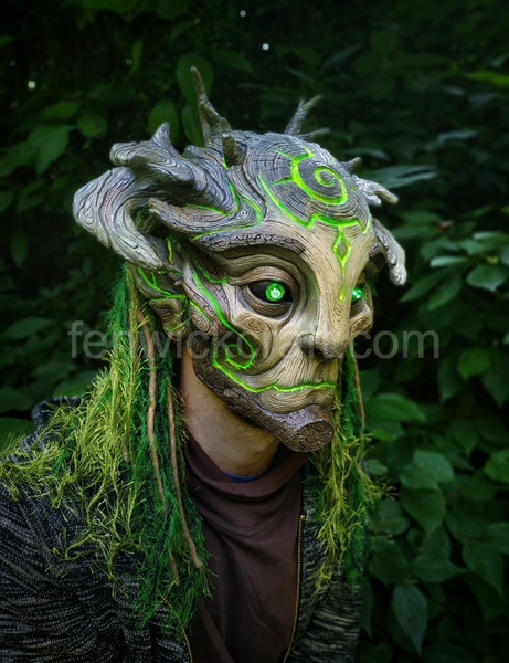 forest spirit mask dweller magic forest