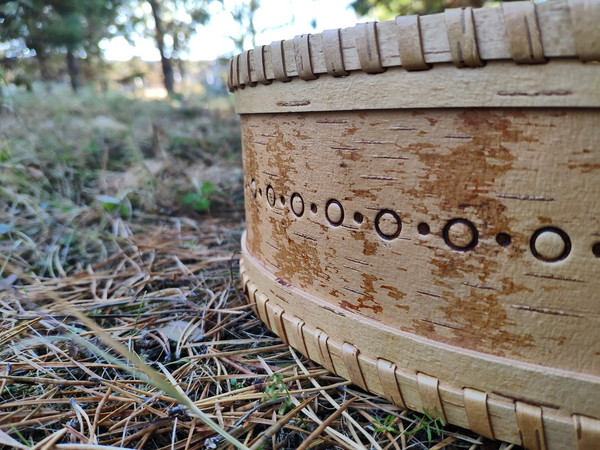 Birch bark basket-2