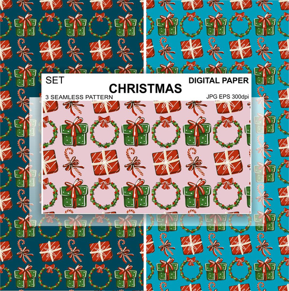 Seamless-pattern-new-year-Christmas-gifts