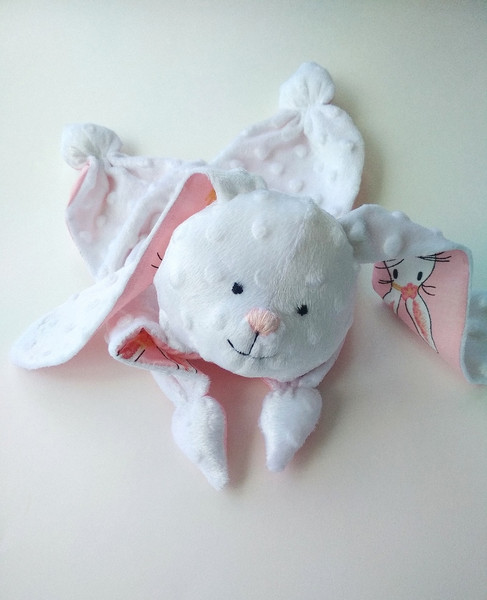 Bunny lovey sewing pattern