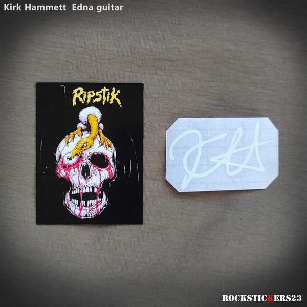 Kill era Kirk Hammett guitar stickers strat.png