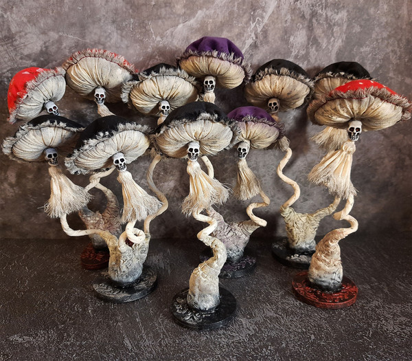many ornamental mushrooms