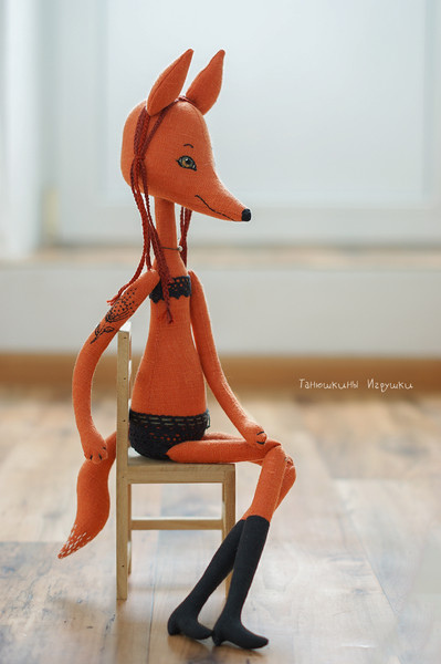 make your own fox doll