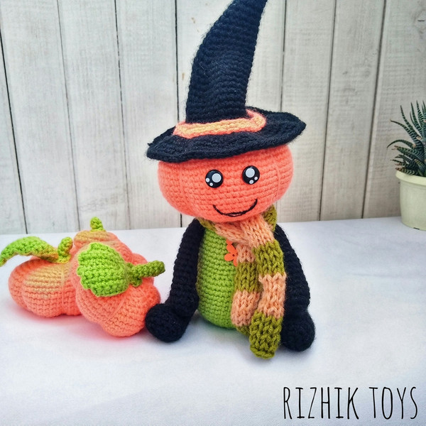 Stuffed toy pumpkin head doll crochet  (66).jpg