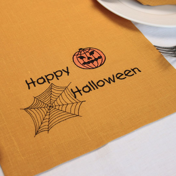 Happy_halloween_embroidered_linen_table_runner_Fall_handmade_halloween_party_decorations_indoor.jpg