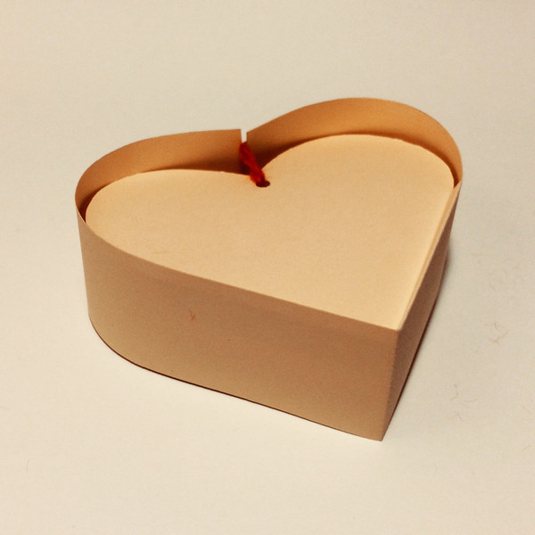 Love box template, heart box, romantic box, gift box, Cricut