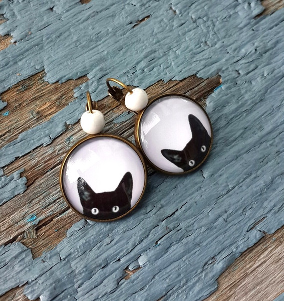 Black cat earrings dangle-3.jpg