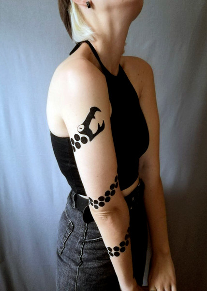 Ellie Inspired Cosplay Temporary Tattoo - Ellie Costume / Ellie Williams  Temporary Tattoo / Ellie Arm Tattoo / Ellie Cosplay Tattoo