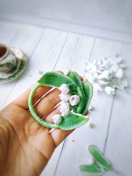 Lilly the valley PIN Crochet Pattern