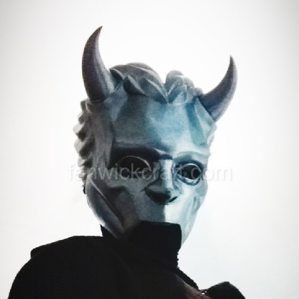 nameless ghoul mask of a group of ghosts