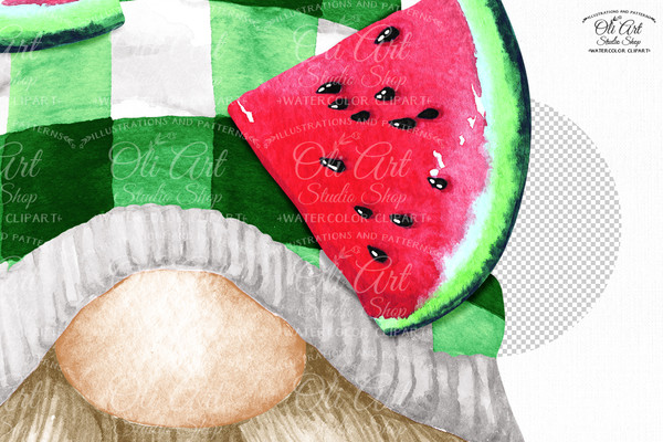 Gnomes watermelons clipart_03.JPG