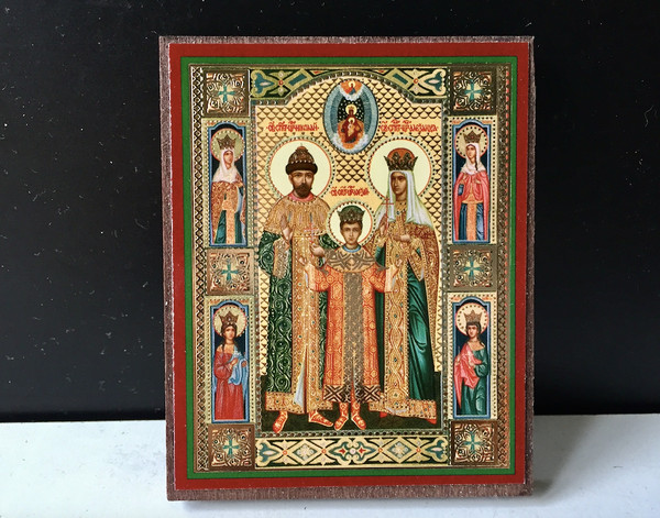 Royal Martyrs Romanov Family orthodox icon