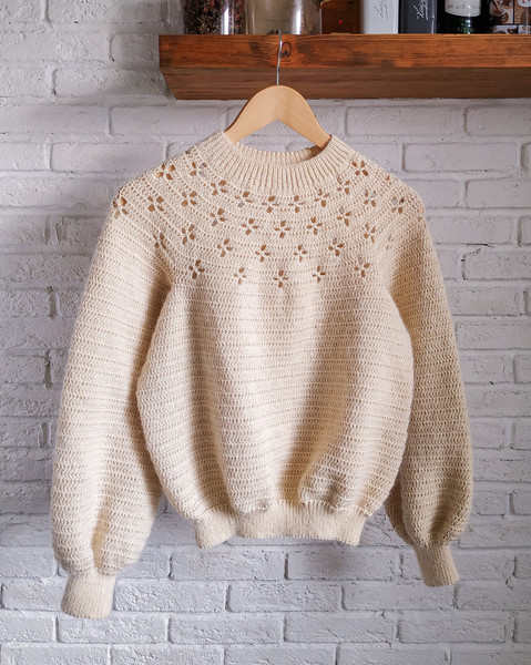 crochet pattern, sweater pattern, crochet sweater, cardigan sweater, crochet jumper, top down pattern, jumper pattern, top down sweater, easy sweater pattern 7.