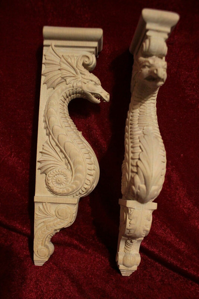 Dragon-Corbel-bracket-Large-Wooden-carved-wall-décor, Kitchen island-Fireplace-surround4.jpg