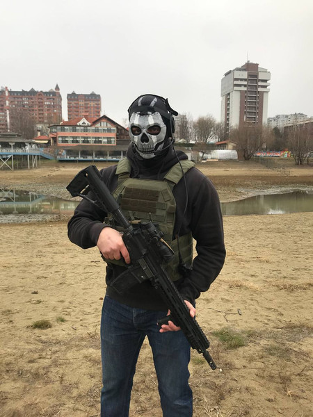 Ghost Mask Cod Ghosts, Cod Mw Ghost Costume, Ghost Airsoft Masks