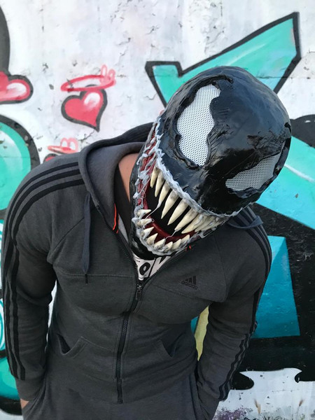 Carnage mask / Carnage helmet / Carnage cosplay - Inspire Uplift