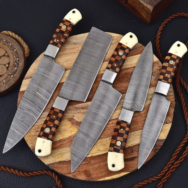 Handmade Damascus Chef Knife Sets buy.jpeg