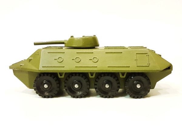 5 Vintage USSR Soviet Toy Amphibious Armoured Personnel Carrier Diecast model 1990s.jpg